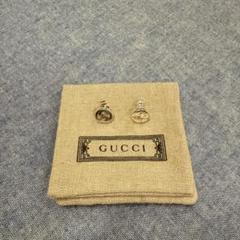 人気沸騰ブラドン アーカイブ】GUCCI トムフォード期 Ag925 ピアス スクエア アクセサリー