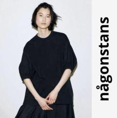 ♡ nagonstans ナゴンスタンス レイヤードネックプルオーバー ☆試着のみ☆nagonstans レイヤードプルオーバー