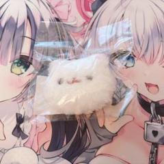 ポメラニアンもち ふわふわヘアクリップ