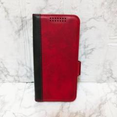 未使用⭐ Galaxy A22 5G ケース 手帳型 SC-56B 赤