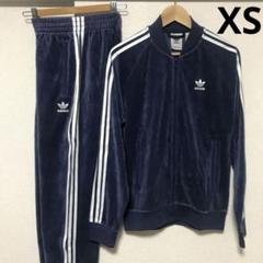 00s adidas アディダス ベロア ジャージ 上下セット ネイビー M 2025年最新】adidas ジャージ セットアップ ベロアの人気
