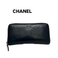 【M3】CHANEL カメリア 長財布 花柄 M3】CHANEL カメリア 長財布 花柄 - メルカリ