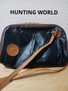 HUNTING WORLD ハンティングワールド　名刺入れ ネイビー ハンティングワールド 名刺入れ メンズ 人気ブランドランキング