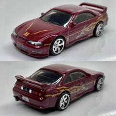 ホットウィールカスタム 日産 シルビア 180sx 雑誌 ✩段リム☆トミカ改造 ホットウィールカスタム 日産 シルビア 180sx 雑誌 ✩段リム