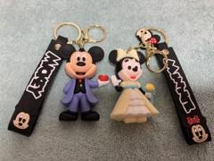 Disney・ミッキーマウスミニーマウスキーホルダー