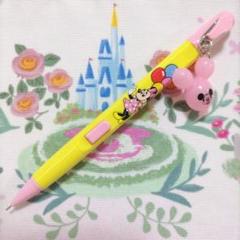 ディズニー　シャーペン　ミッキーバルーン　ピンク　黄色　【１】