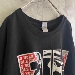 ギルダン 古着 アメリカ輸入 両面プリント Tシャツ 半袖 XLサイズ 黒色