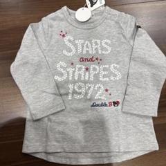 ミキハウス MIKIHOUSE ダブルビー 長袖 Tシャツ 80
