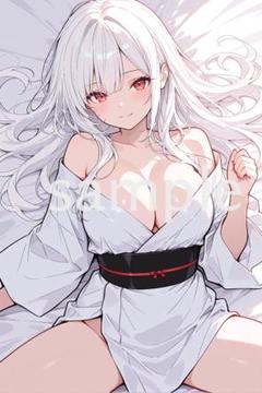 ポスター A4 AI美女浴衣 セクシー 送料込み 高画質 Q48