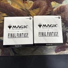 MtG final fantasy プレリリース　日本語　4個　新品未開封 mtg FINAL FANTASY プレリリースキット 日本語 新品 2個 - メルカリ