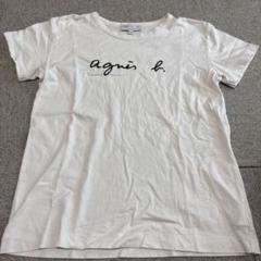 agnès b. ホワイト Tシャツ XL