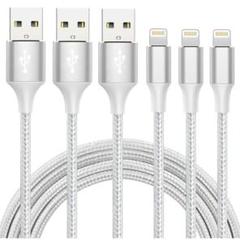 未使用⭐ iphone ライトニング 3本 充電器 ケーブル lightning