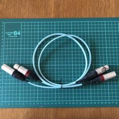 オヤイデ φ0.5㎜ 4N 純銀単線 63㎝ ペアー XLR ケーブル - メルカリ