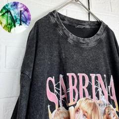 新品　未使用　サブリナカーペンター　ヴィンテージ加工　Tシャツ　メンズ　フォト