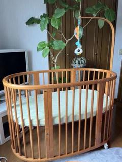 stokke ベビーベッドsleepi mini&midi 天蓋棒付き
