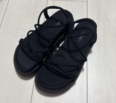 【美品】EVOL/イーボル 軽量 クロスコード サンダル S