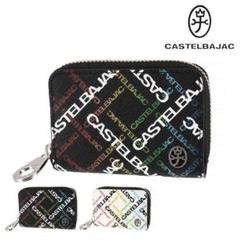 カステルバジャック 定価12100円 黒 ラウンドファスナー小銭入れ ミニ財布 CASTELBAJAC カステルバジャック 小銭入れ ミニ財布 財布