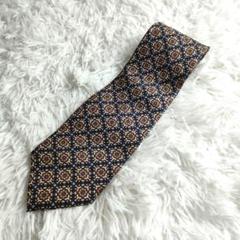 USA製 クリスチャンディオール ネクタイ メンズ シルク 幾何学模様 美品♪