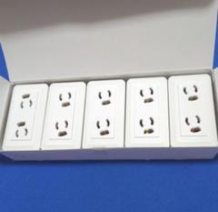 未使用 神保電器 コンセント 2PE 15A 125V CSS-99GPW 5個