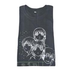 エヴァンゲリオン lain 岩倉玲音 海外 tシャツ 黒 オマージュ エヴァンゲリオン lain 岩倉玲音 海外 tシャツ 黒 綾波レイ