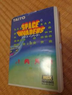 【動作確認済み】MSXソフト スペースインベーダー TAITO