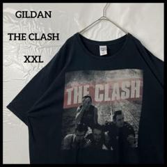 バンドtシャツ　ギルダン　TheClashザクラッシュ　紺ネイビー　ヴィンテージ
