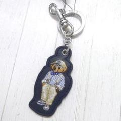 ポロ ラルフローレン ポロベア キーホルダー キーチェーン ネイビー ラスト 箱付き 新品 ポロラルフローレン キーホルダー キー