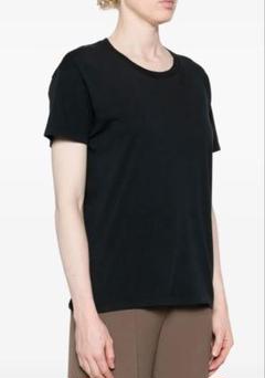 【Kiton】コットンTシャツ/ブラック/サイズ44
