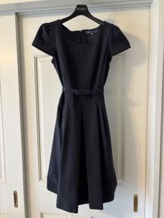 M'S GRACY 黒 リップスティック柄 ドレス 42