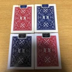 手品 STUD 赤青各2デック 手品 STUD 赤青各2デック