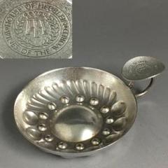 希少　antique ワインテイスター　カップ　エタン　ピューター Pewter Cup / ピューター カップ〈 エタン・店舗什器・食器