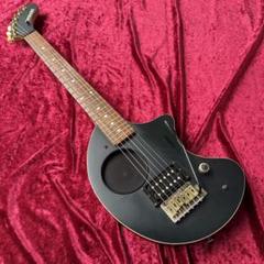 【美品】ZO-3GF 3TS アンプ内蔵ギター ディストーションSW付 ケース付 美品】ZO-3 グリーン アンプ内蔵ミニギター ディストーションSW