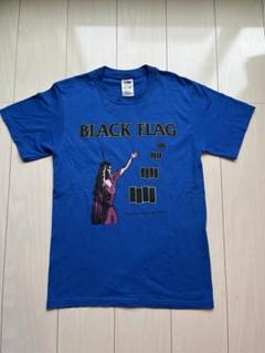 BLACK FLAG 86 TOUR IN MY HEAD Tシャツ 青