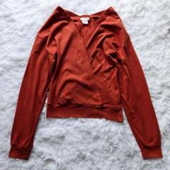 【DRIES VAN NOTEN】ギャザー Vネック 長袖 トップス DRIES VAN NOTEN】ギャザー Vネック 長袖 トップス トップス