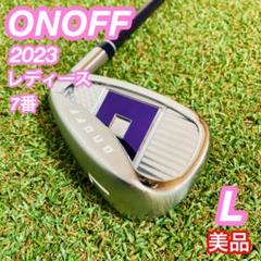 美品 ONOFF グローブライド 2023 7番 アイアン レディース ゴルフ