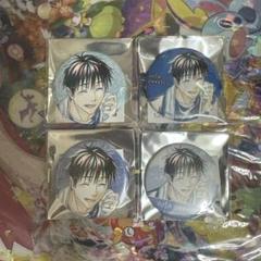 呪術廻戦0 グリッター缶バッジ4個セット　マット　乙骨憂太