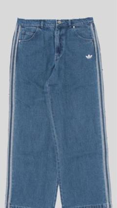 最終値下げ 希少 adidas ワイドレッグデニムパンツ 新品 最終値下げ 希少 adidas ワイドレッグデニムパンツ 新品 - メルカリ