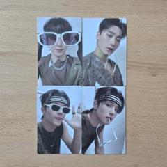 ATEEZ　OUTLAW 　封入トレカ　4枚　セット　ユノ　サン　ウヨン