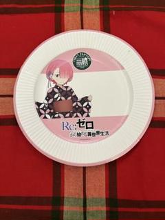 万博　フードフェス　　ラム、レムセット 関西万博 アニメ×フードフェスTHE縁日 Re:ゼロ 紙皿「ラム