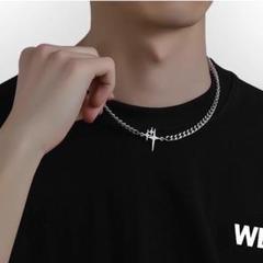 個性的 チェーン ユニセックス 【数量限定】ネックレス シルバー