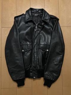 極美品■schott 【36】A-2 フライトジャケット レザージャケット 黒 Amazon | [ショット] SCHOTT 184SM A-2 レザーフライト
