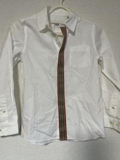 美品BURBERRY 長袖シャツ ホワイト8Y