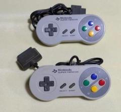 匿名配送 ニンテンドー純正品 スーパーファミコン コントローラー 2個 SFC