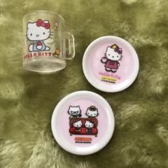 ハローキティ ミニチュアマグカップとソーサーセット