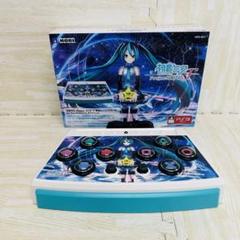 初音ミク-ProjectDIVA-F専用ミニコントローラHORI HP3-900 PS3 Hatsune Miku Project DIVA-F Mini Arcade Controller Black