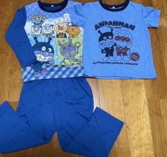 ⭐︎アンパンマン 光るパジャマ　上下　長袖半袖3点セット110