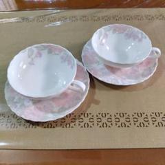 ノリタケ 大皿 ボーンチャイナ 花柄 2枚 Noritake - Noritake ノリタケ アイボリーチャイナ 大皿 花柄 お