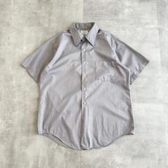 1960's~ TOWN CRAFT グレー ポリエステル コットン 半袖シャツ