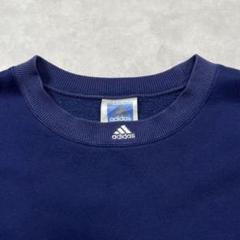 【値下げ】 90s adidas team パフォーマンスロゴ 刺繍 スウェット トップス
