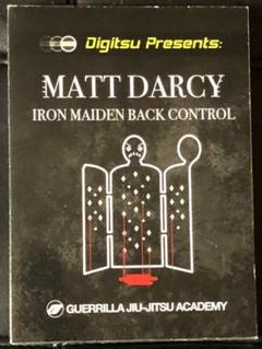 【柔術 DVD】マット・ダーシー アイアン・メイデンバックコントロール